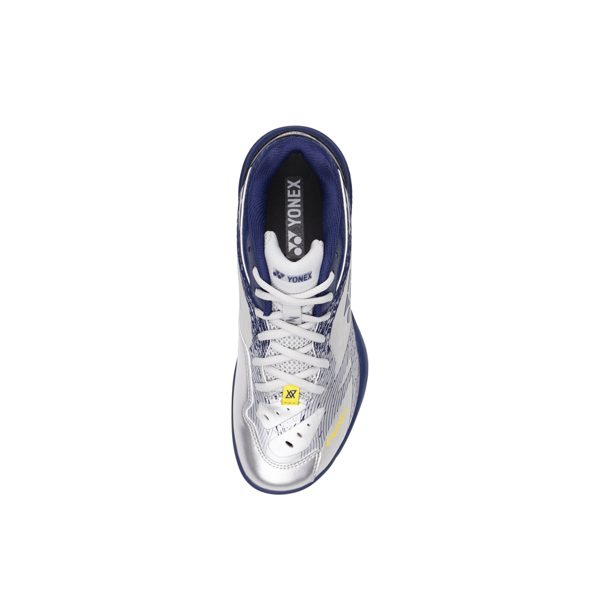 Bedmintonová obuv Power Cushion 65 Z Women VA Silver/Navy - Image 3