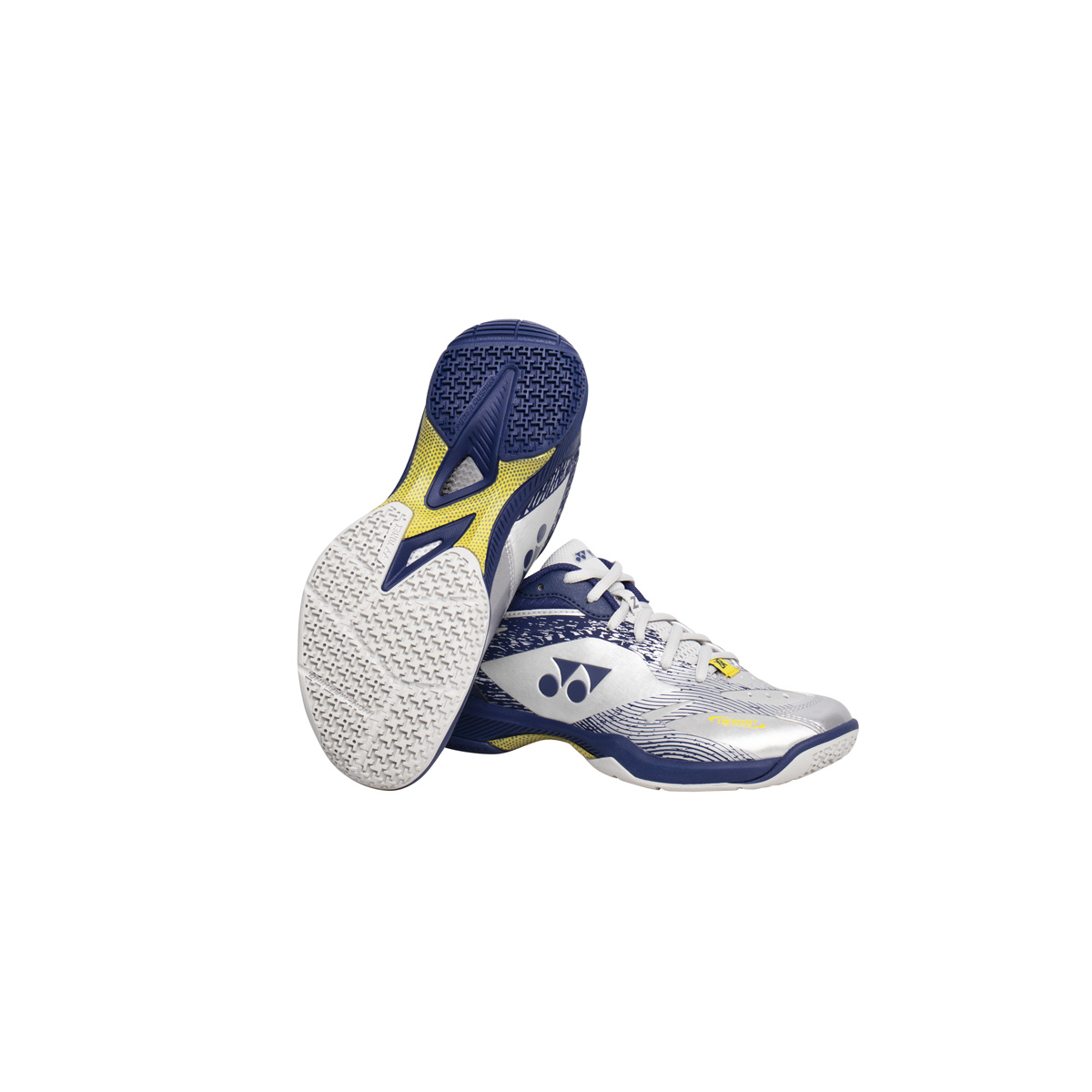 Bedmintonová obuv Power Cushion 65 Z Women VA Silver/Navy - Image 4